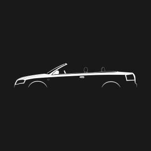 Audi A4 Cabrio (B7) Silhouette T-Shirt