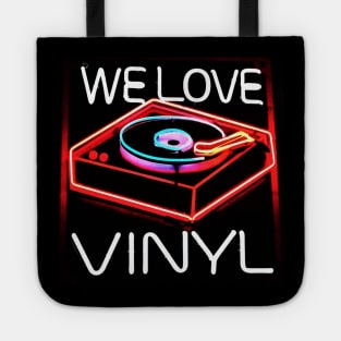 Vinyl records Love 'em Tote