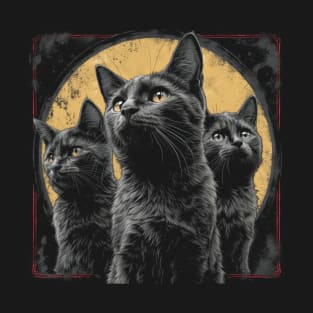 Cute Ninja Cats T-Shirt