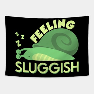 Feeling Sluggish Night Shift Worker Tapestry