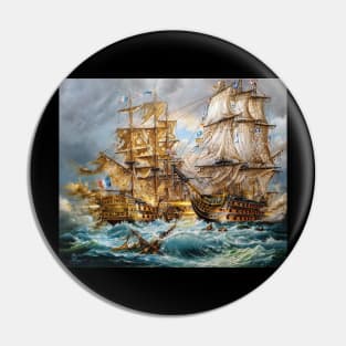 BATTLE OF TRAFALGAR Pin