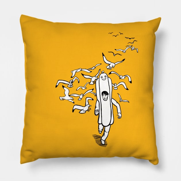 Today's Lunch Special Pillow by TheresaFlaherty