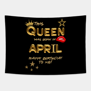 April Birthday Tapestry