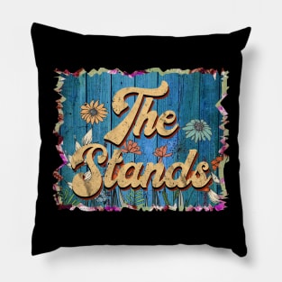 Vintage Stands Name Flowers Limited Edition Classic Styles Pillow