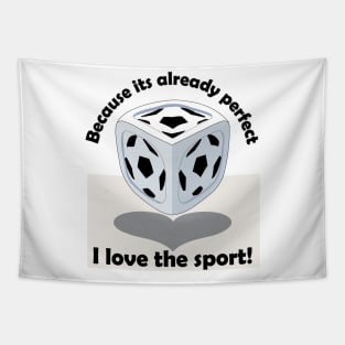 Soccer is perfect Tapestry