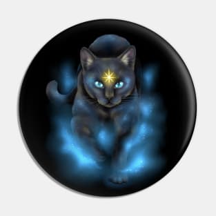 Walking in Starlight | Cosmic Cat Pin