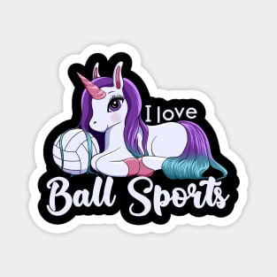 I love ball sports Magnet