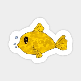 Yellow Fish Magnet