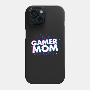 Glitch Gamer Mom Phone Case