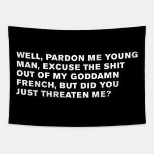 The Walking Dead Quote Tapestry