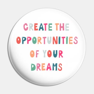 Create Opportunities Pin