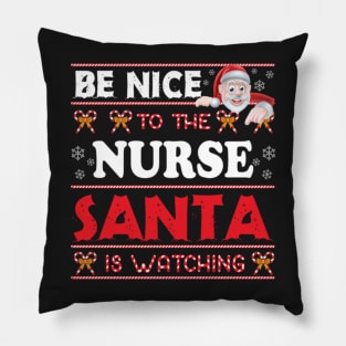 Nurse Santa Christmas Model Pillow