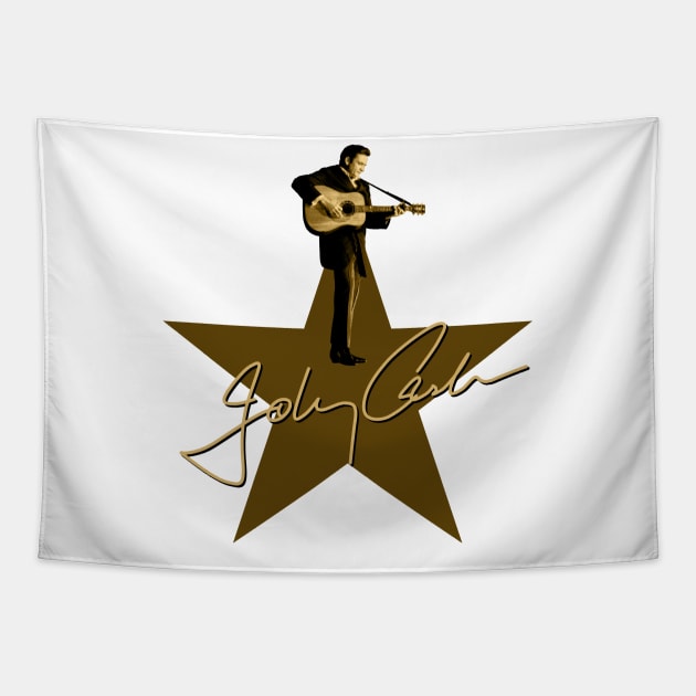 Johnny Cash - Signature Tapestry by PLAYDIGITAL2020