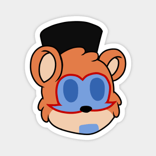 fnaf security breach freddy chibi Magnet