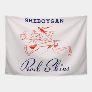 Sheboygan Red Skins Tapestry