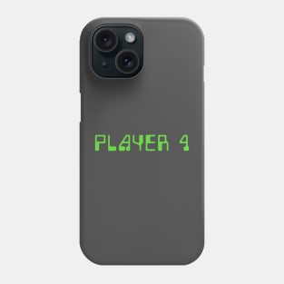 Player 4 Retro Video Game Phone Case