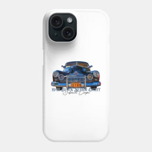 1948 Buick Super Eight Sedanet Coupe Phone Case