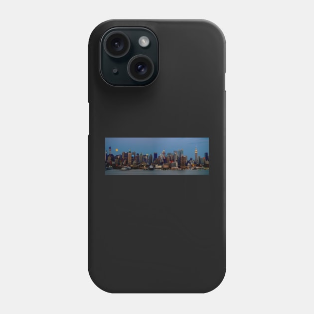 Super Moon Panorama Phone Case by andykazie