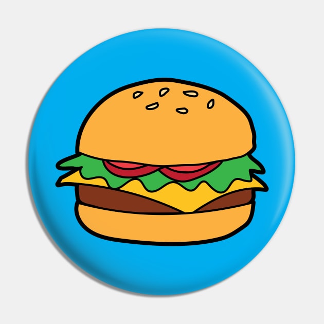 Burger Pin by Cathalo