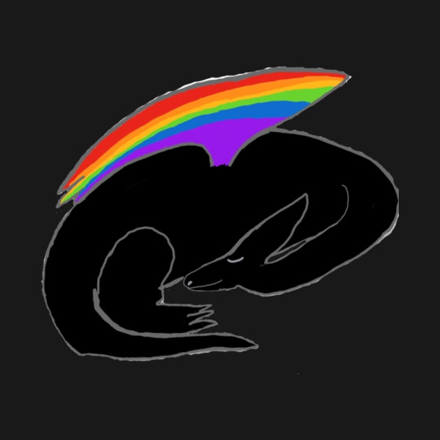 (Moose the) sleeping gay dragon by system51