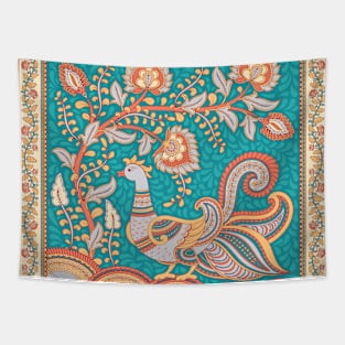 BIRD KALAMKARI Tapestry