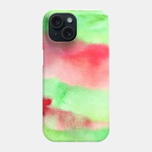 Watermelon watercolor pattern Phone Case