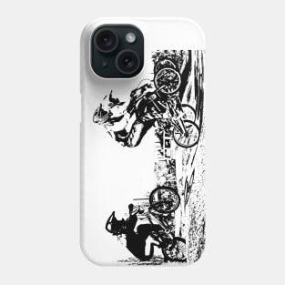 bmx racers Phone Case