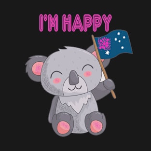 Cute Koala Animals Lover T-Shirt