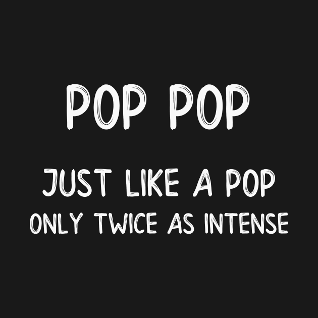 Pop Pop Just Like a Pop Only Twice as Intense by MisterMash