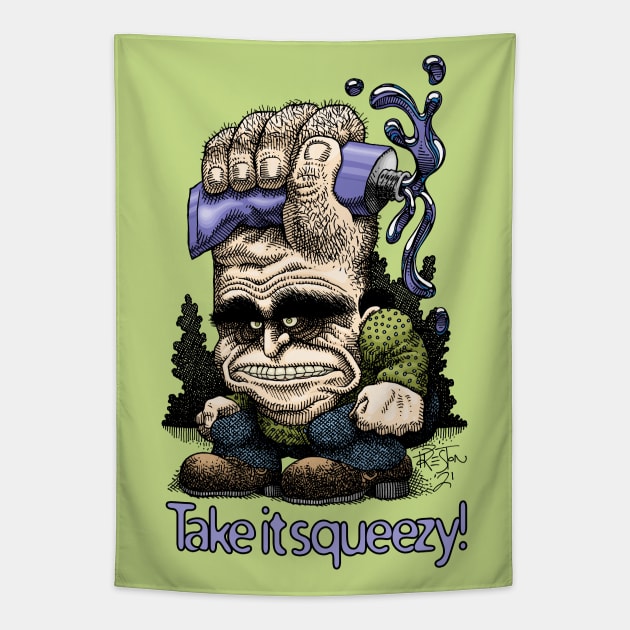 Take it squeezy! Tapestry by Preston11