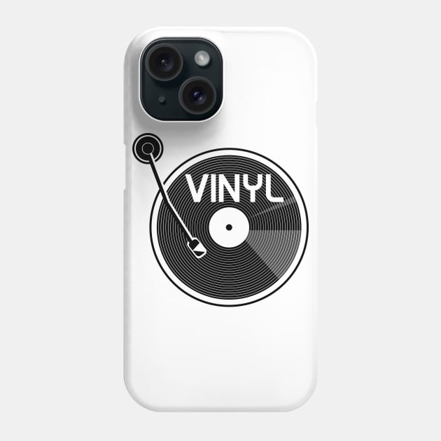 Vinyl Record Turntable Phone Case by mailboxdisco