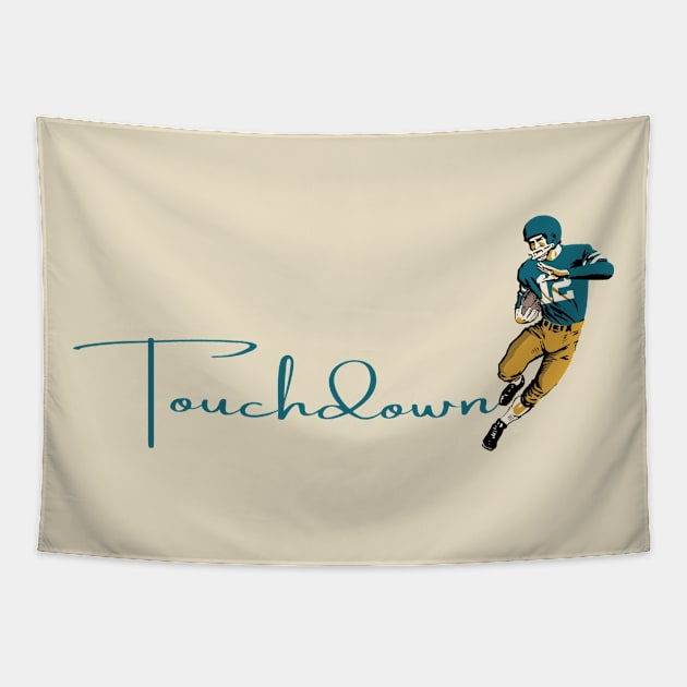 Touchdown Jaguars! Tapestry by Rad Love