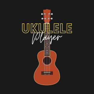 Ukulele Player Mahogany Ukulele T-Shirt