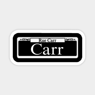 Carr NOLA Street Sign Magnet