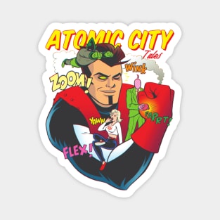Atomic City Tales Magnet