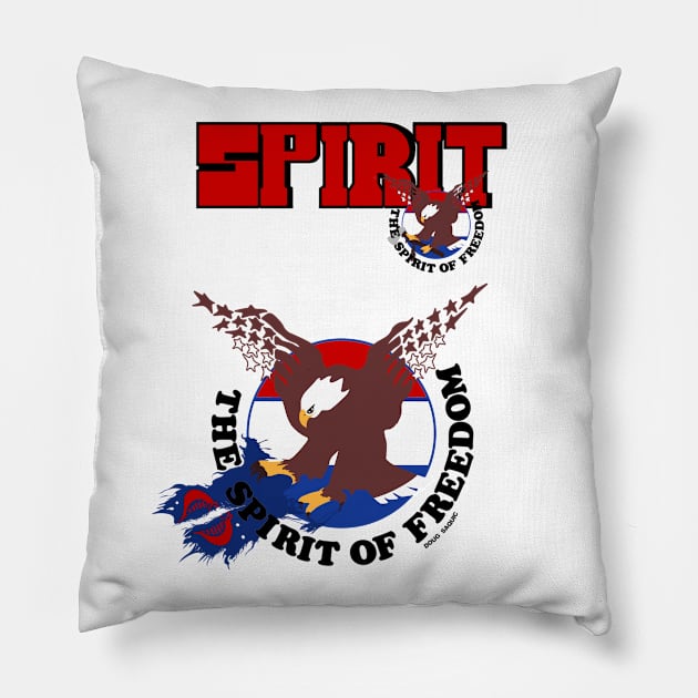 Freedom Pillow by DougSQ