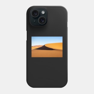 Orange sand dunes. Phone Case