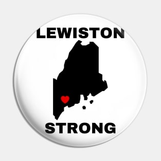 Lewiston Strong Pin