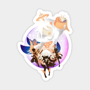 Cute Companion Paimon Magnet