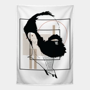 Beard aesthetics version 4 Tapestry