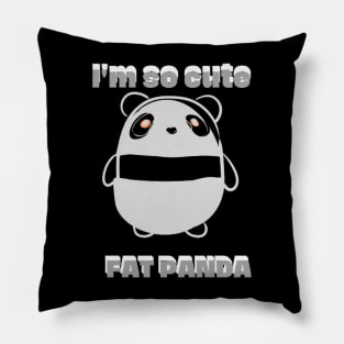 FAT PANDA Pillow