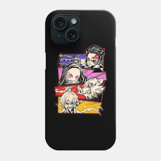 demon slayeranime kawaii Phone Case