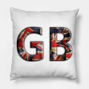 G B Union Jack Pillow