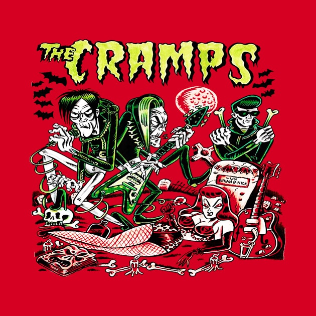 the crampssss bandssss by KevinPower Art