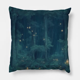 Mystic Forest Haven Pillow