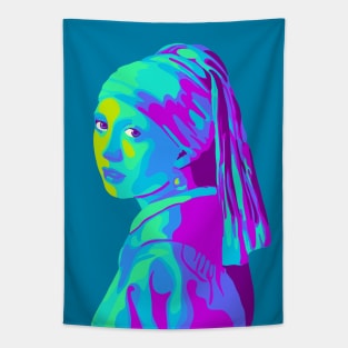 Girl With A Pearl Earring Tapestry