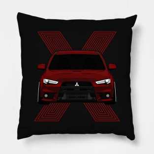 Lancer Evolution X Pillow