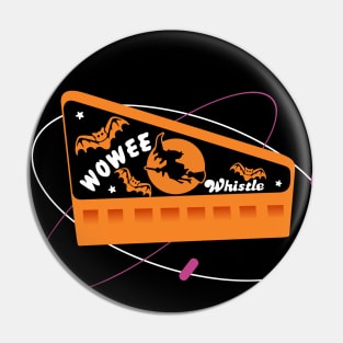 Retro Halloween wax candy whistle Pin