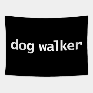Dog Walker Tapestry