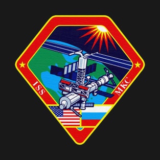 Black Panther Art - NASA Space Badge 75 T-Shirt